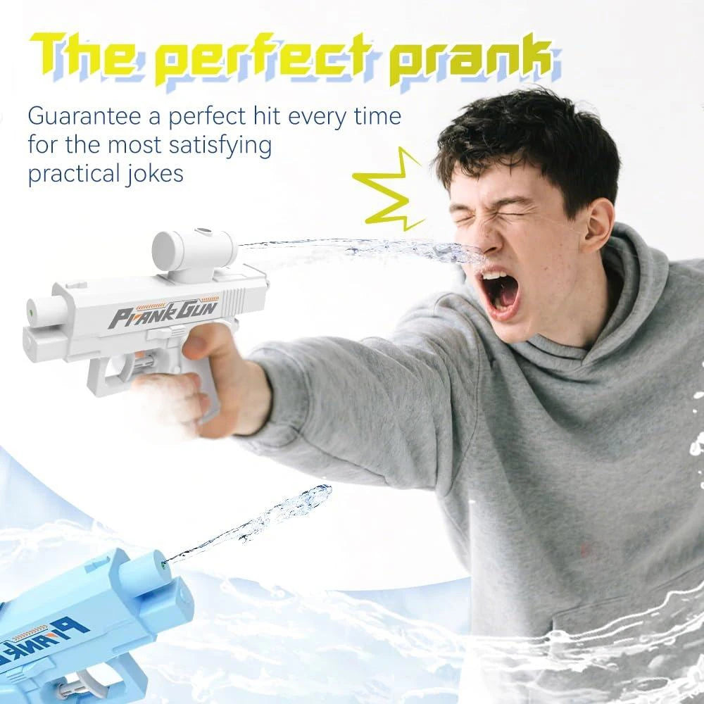 Prank Gun – Pistolet à Eau Portatif Bidirectionnel