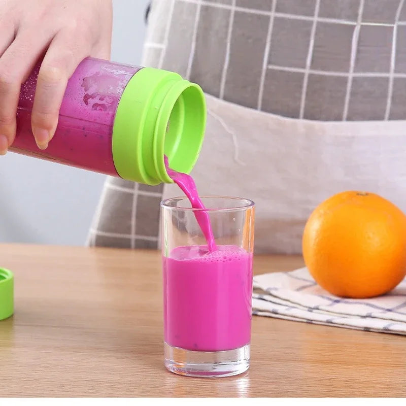 Mélangeur de Jus Portable 380 ml – Mini Presse-Agrumes Électrique USB Rechargeable