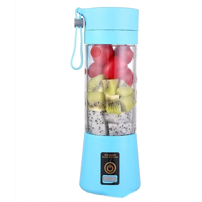 Mélangeur de Jus Portable 380 ml – Mini Presse-Agrumes Électrique USB Rechargeable