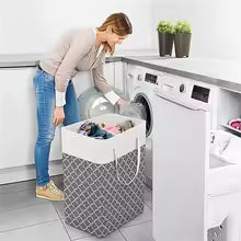 Sac à Linge Pliable – Imperméable & Grande Capacité