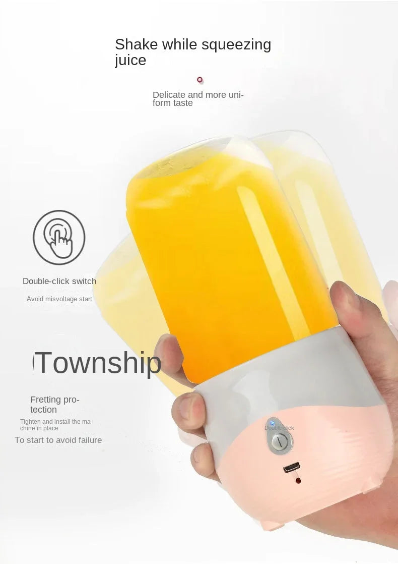 Mini Mixeur Portable USB – Extracteur de Jus pour Shakes et Smoothies
