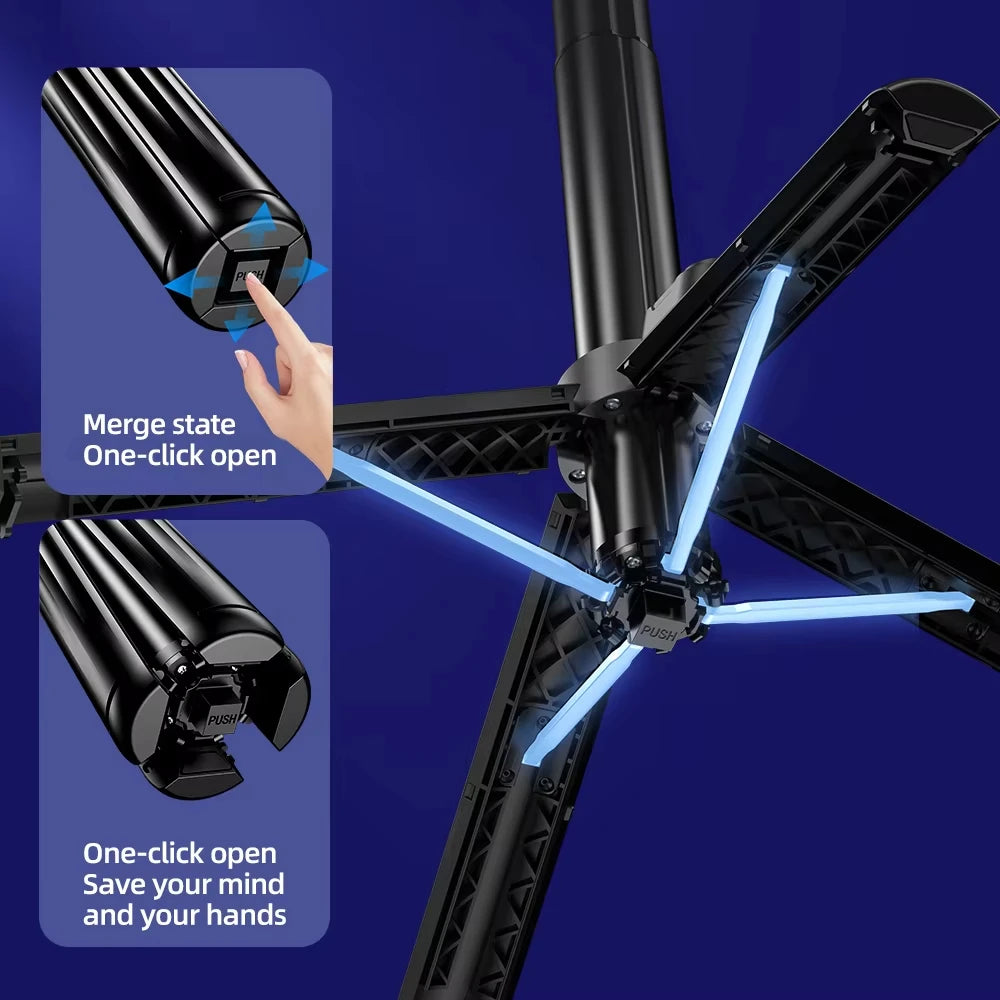 Stabilisateur Q31 – Stabilisateur de cadran portable pour smartphone, perche à selfie, trépied et télécommande sans fil