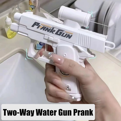 Prank Gun – Pistolet à Eau Portatif Bidirectionnel