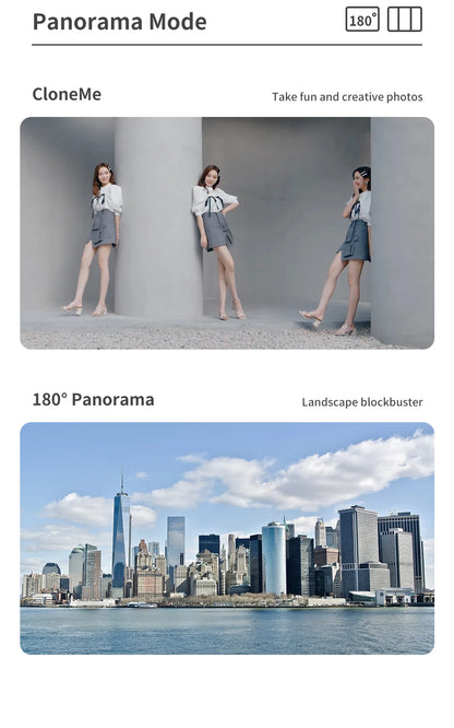 Q18 Desktop Following the shooting Mode Gimbal Stabilizer Selfie Stick Tripod with Fill Light for iPhone Cell Phone Smartphone