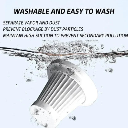 Aspirateur Portable Sans Fil 120W – Puissant, Compact et Rechargeable pour Voiture et Maison