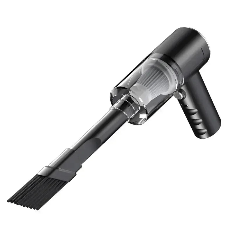Aspirateur Portable Sans Fil 120W – Puissant, Compact et Rechargeable pour Voiture et Maison