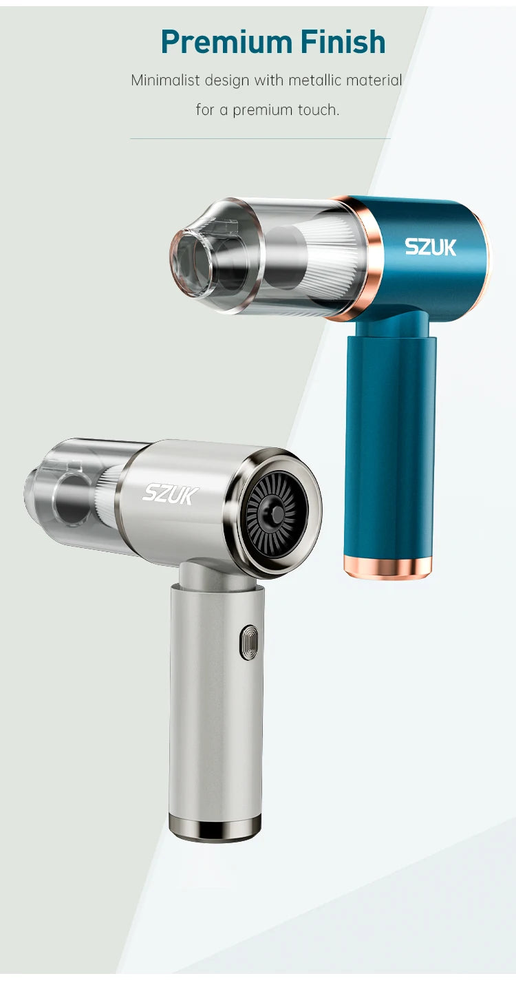 SZU-K – Mini Aspirateur Portable Sans Fil.
