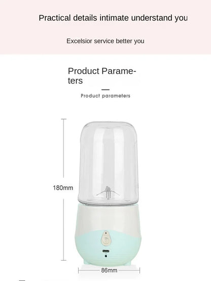 Mini Mixeur Portable USB – Extracteur de Jus pour Shakes et Smoothies