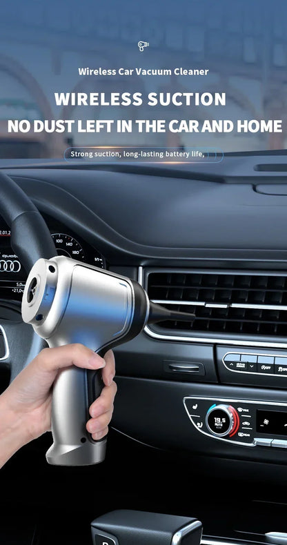 Aspirateur Sans Fil Puissant – Maison & Voiture Basic/Pro