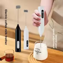 Mousseur à lait électrique portable USB – Mélangeur multifonction cappuccino, œufs et crèmes