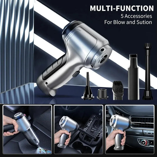 Aspirateur Sans Fil Puissant – Maison & Voiture Basic/Pro