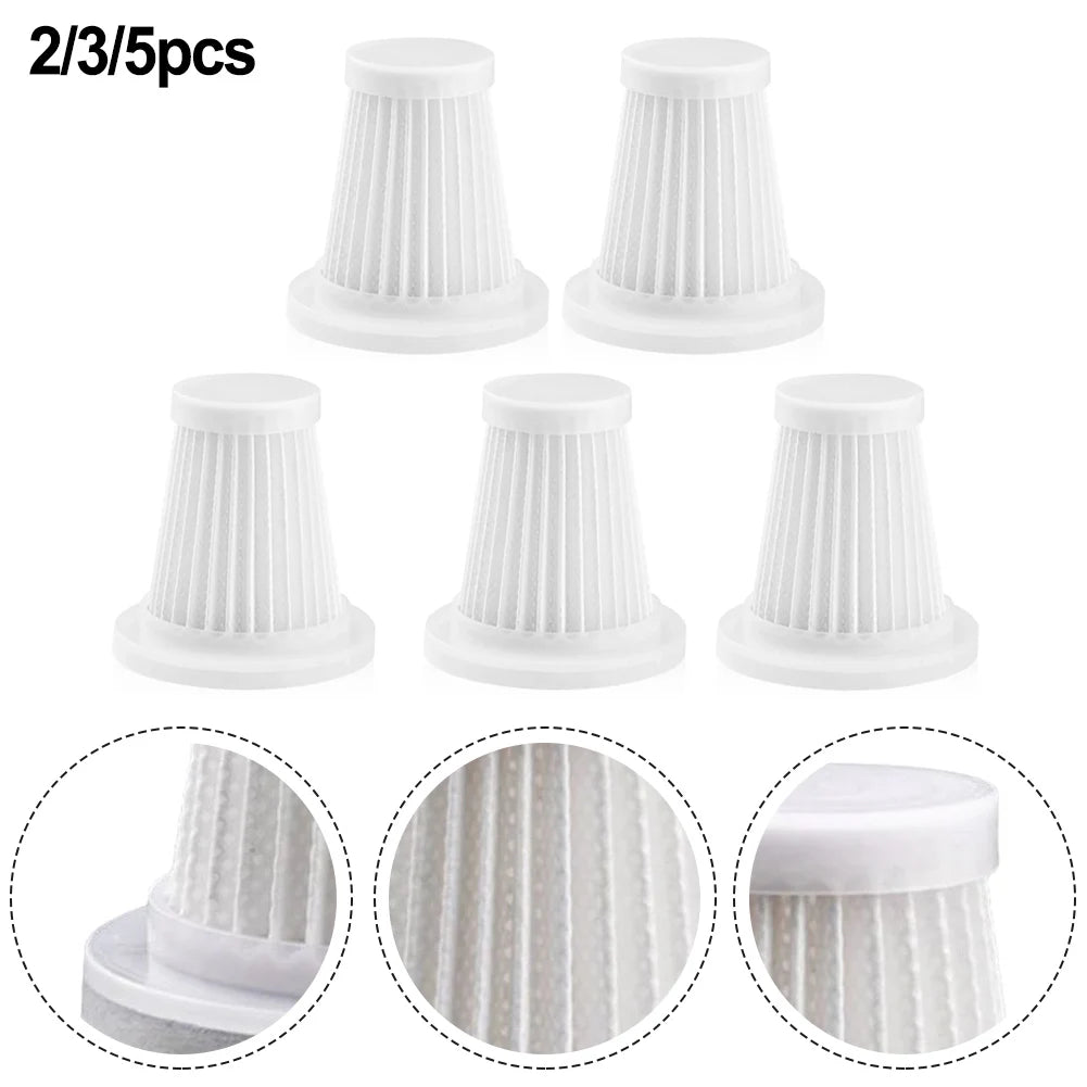 Filtre de rechange pour aspirateur voiture / lots de 2 / 3 ou 5.