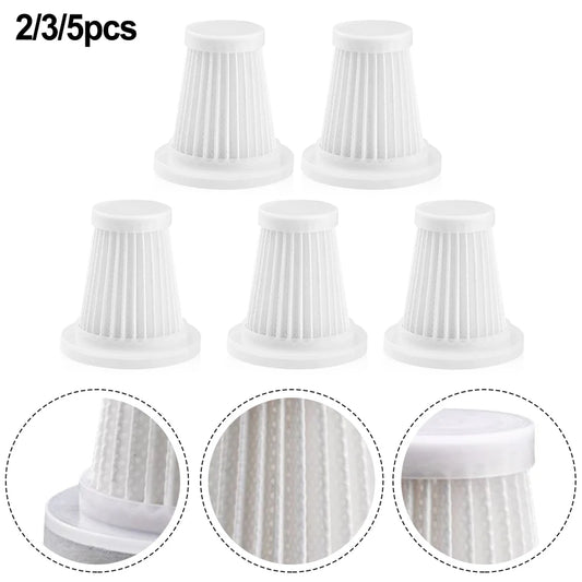 Filtre de rechange pour aspirateur voiture / lots de 2 / 3 ou 5.