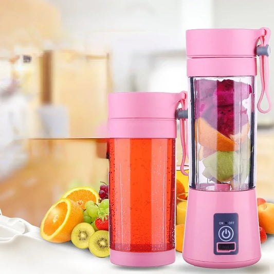Mélangeur de Jus Portable 380 ml – Mini Presse-Agrumes Électrique USB Rechargeable