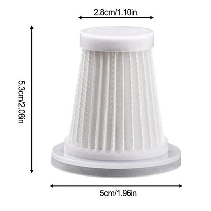 Filtre de rechange pour aspirateur voiture / lots de 2 / 3 ou 5.