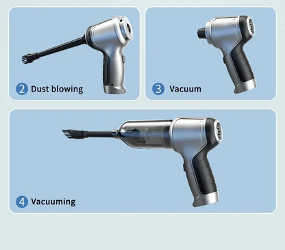 Aspirateur Sans Fil Puissant – Maison & Voiture Basic/Pro