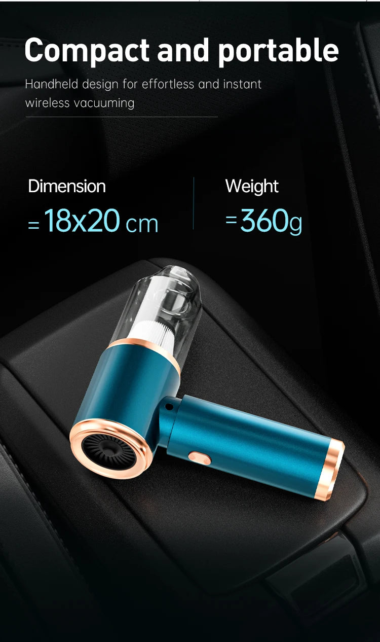 SZU-K – Mini Aspirateur Portable Sans Fil.