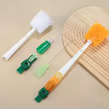 Brosse de Nettoyage 5-en-1 – Accessoire Multifonction pour Tasses et Bouteilles
