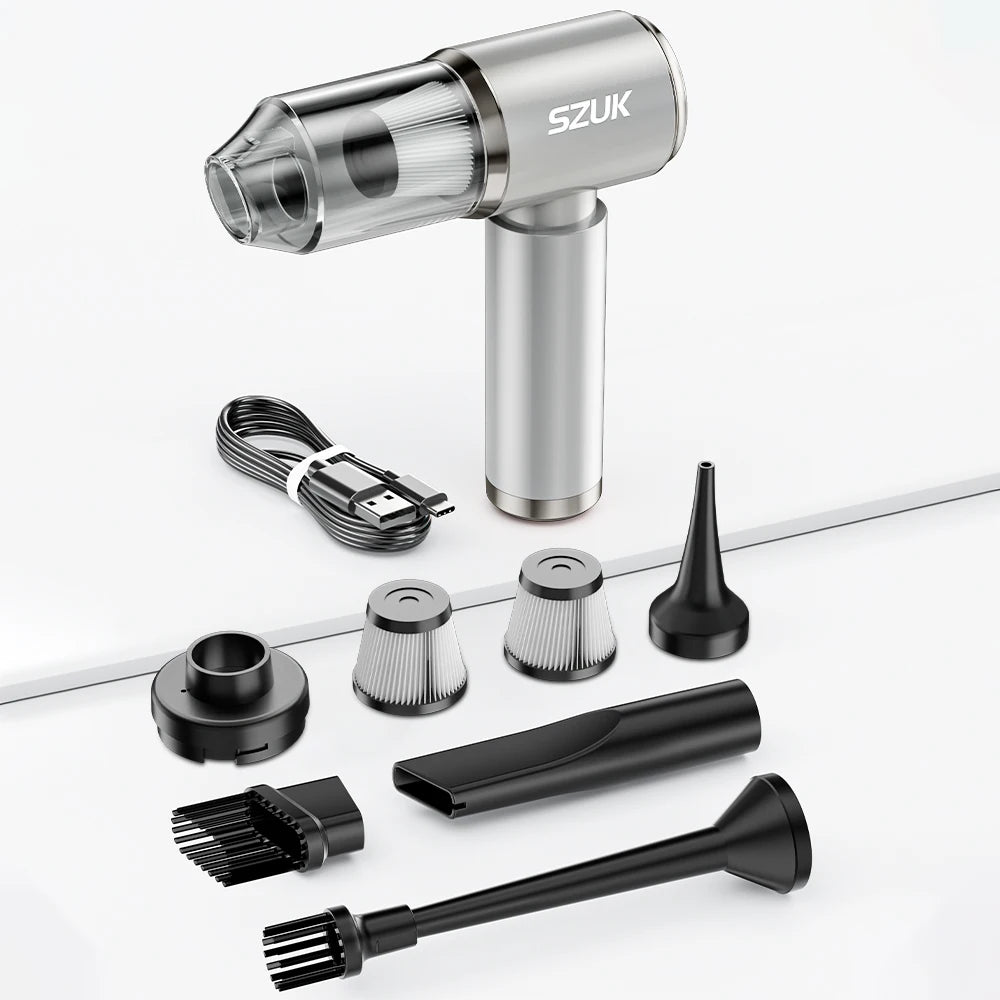 SZU-K – Mini Aspirateur Portable Sans Fil.